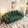 NicBex Human Dog Bed Foldable Sofa Bed Loveseat Couch with Pillows,Upholstered Futon Sofa for Living Room,Bedroom - 2 of 4