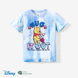 Disney Winnie the Pooh Toddler Kids Boys/Girls Character T-Shirt Tie-Dye Tee Sustainable Fabric - 1 of 4