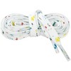 INSPIRE CHIC Flat Splatter Painted Fun Shoelaces for Sneakers 2 Pairs - 2 of 4