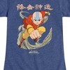 Girls' - Avatar: The Last Airbender - Aang Wind Fitted Short Sleeve Graphic T-Shirt - 2 of 4