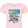 Women's - Marvel - Avengers Group Rainbow Fitted Graphic T-Shirt - 2 of 2