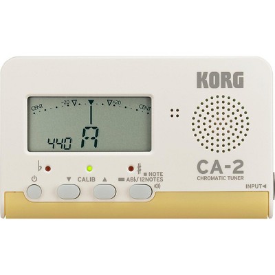  Korg CA-2 Chromatic Tuner White 