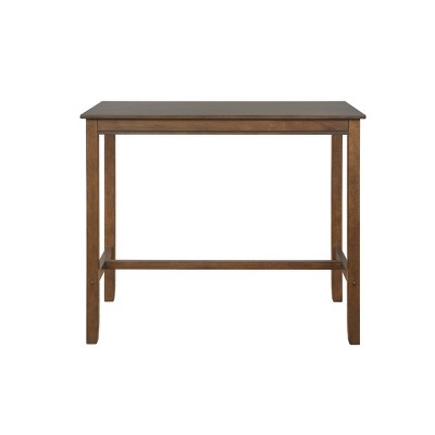 Claridge 50.75" Rustic Reclaimed Wood Bar-Height Pub Table