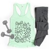 Simply Sage Market Coquette Strawberries And Sparkles Racerback Tank - 4 of 4