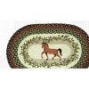 Earth Rugs Horse & Oak Leaf Oval Patch Tread 20"x30" – Hand-Braided Jute Accent with Rustic Horse Scene for Lodge or Cabin Decor - 3 of 3