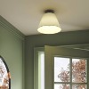 Flush Mount Simple Classics Collection Ceiling Light White - Threshold™ - image 3 of 4