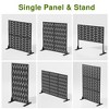 Dovelina Metal Outdoor Privacy Screen Freestanding Patio Decorative Screens - 72"x47", Gray, Frank - 4 of 4