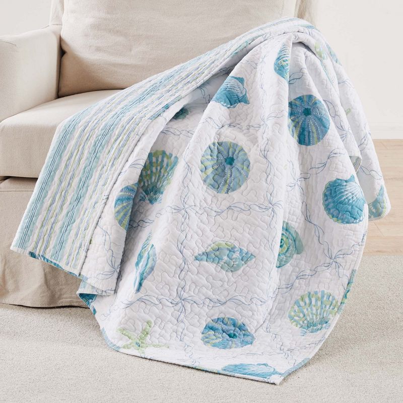 Marine Dreams Throw - One Quilted Throw - Levtex Home, 2 of 5