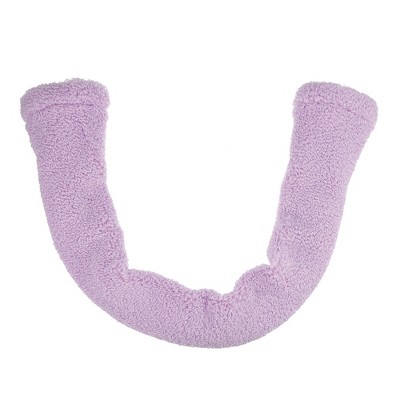 Unique Bargains Washable Reusable Bathroom Soft Warmer Toilet Seat Cover Pad Cushion Lid with Snap 1 Pcs