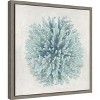 Amanti Art Coral Mint I by Caroline Kelly Canvas Wall Art Print Framed 16 x 16-in. - 2 of 4