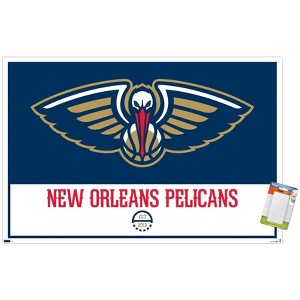 Trends International NBA New Orleans Pelicans - Logo 21 Unframed Wall Poster Prints - 1 of 4