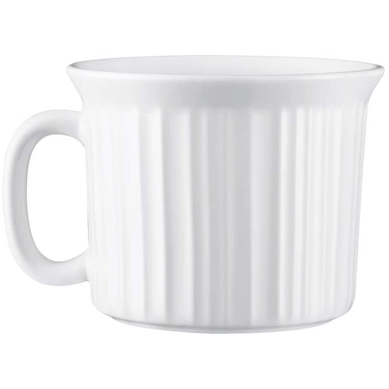 Corningware 20-Ounce Oven Safe Meal Mug with Vented Lid - French White, 3 of 6