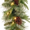 108" Pre-Lit LED Colonial Fir Artificial Christmas Garland Dual Lights - National Tree Company - 3 of 4