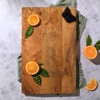 SEVOBAL Serving Platters Butterfly Wooden Platter, Whimsical Serving Board for Elegant Entertaining, Family Parties, Brown, 10"*16"*1" - 2 of 4