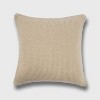 20"x20" Oversize Chunky Sweater Knit Square Throw Pillow - Evergrace - image 3 of 4