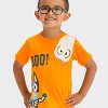 Toddler Boys' Bluey and Bingo Halloween Short Sleeve T-Shirt - Orange - image 2 of 4