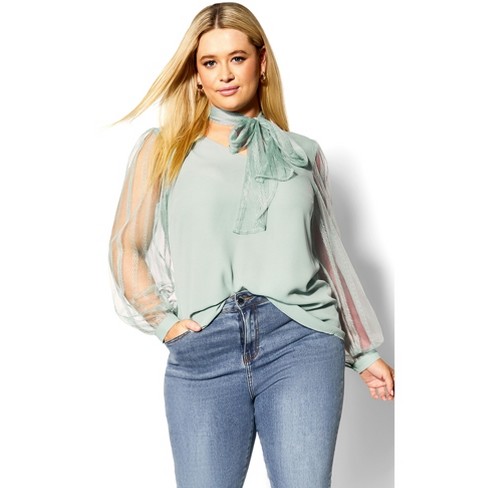 Arna York Women's Plus Size Amalia Blouse 