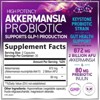 Akkermansia Muciniphila Probiotic Supplement with Inulin Fiber - 2 Billion AFU - 2 of 4