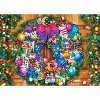 MasterPieces 500 Piece Glitter Christmas Jigsaw Puzzle - Ornament Wreath - 3 of 4