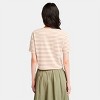 Timberland Women's Striped Cropped Short Sleeve T-Shirt - 2 of 4