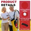 Unique Bargains Neoprene Waist-Mounted Lightweight Golf Ball Carry Bags 2 Pcs - 3 of 4