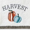 2pc Nature's Harvest Hand Towel White - SKL Home: Cotton Bathroom Accessories Set, 16x25" - 2 of 4