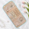 PAVILIA Travel Jewelry Case Organizer, Foldable Roll Bag, Small Pouch Wallet for Earrings Rings Necklaces Bracelets Packing Accessories - 2 of 4