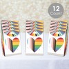 Big Dot of Happiness So Many Ways to Be Human - Pride Gift Favor Bags - Party Goodie Boxes - Set of 12 - 2 of 4