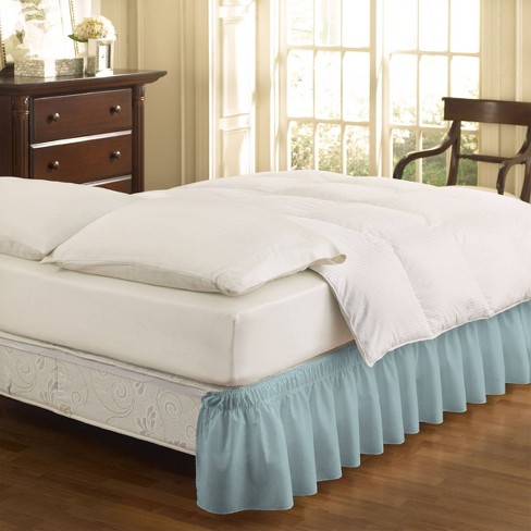 ruffled bed skirt bedspread