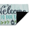 Stupell Industries Cabin Welcome Whimsical Script Printed Outdoor Door Mat, design by Amanda McGee, 18"x30" - 2 of 4