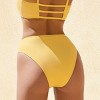 Women's Dandelion Haze Yellow Bikini Bottoms - Cupshe - 2 of 4