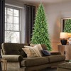 COWLOWN Slim Christmas Tree, Space-Saving Hinged Artificial Tree for Apartments & Small Spaces, Easy Setup with Metal Stand - 3 of 4