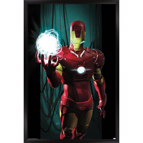 Marvel Iron Man - The Invincible Comic Book Cover Poster Print (24 x 36) 