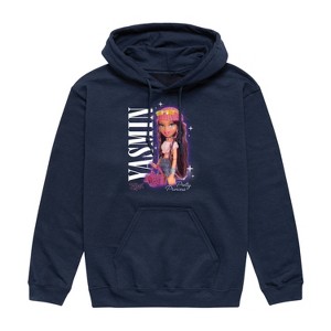 Men's - Bratz - Yasmin Pretty Princess -Men's Fleece Pullover Hoodie Graphic Fleece Pullover Hoodie - 1 of 4
