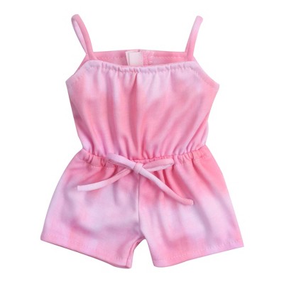 Sophia’s Tie Dye Romper for 18" Dolls, Pink