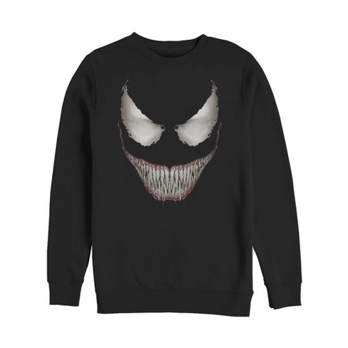 Men\'s Marvel Venom Grin Sweatshirt : Target | Sweatshirts