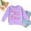 The Juniper Shop Let's Par Tee Coquette Toddler Graphic Sweatshirt - 2 of 3