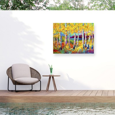"Autumn Jewels" Outdoor Canvas
