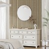 MAYEERTY Slat Wood Acoustic Sound Absorbing 3D Decorative Wall Paneling, 23.62*23.62in, 4-Pack - 3 of 4