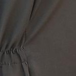 black tropical floral