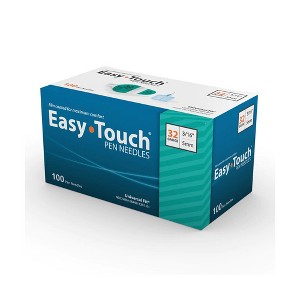 Easy Touch Pen Needle 32 Gauge 5mm, 100 Ct - 1 of 4