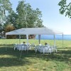 Outsunny Large 10' x 20' Party Tent, Events Shelter Canopy Gazebo with 4 Removable Side Walls for Weddings, Picnic - 2 of 4