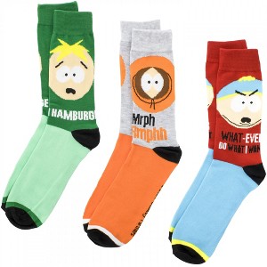 Adult South Park 3-Pack Crew Socks - 1 of 4