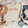 Simply Sage Market Women's Varsity Cozy Vibes Gildan Sweatshirt - 2 of 2