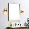 Elegant Lighting Benny 1 light Chrome and Clear Bath Sconce - 2 of 4