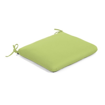 Casual Cushion Solid 1-Piece Outdoor Large Seat Pad Cushion, 19"W x 18"L