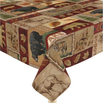 Laural Home Lodge Collage Rectangle Tablecloth