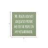 Slickblue Funny Mr. Rogers Quote Wood Sign – 7x7 Solid Pine Plaque – Rustic Home Décor, Multiple Color Options - 3 of 3