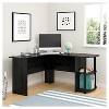 Fieldstone Wood L Shaped Computer Desk with Storage  - Room & Joy - image 4 of 4