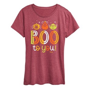 Women's - Disney - Boo To You Short Sleeve Graphic T-Shirt - 1 of 4